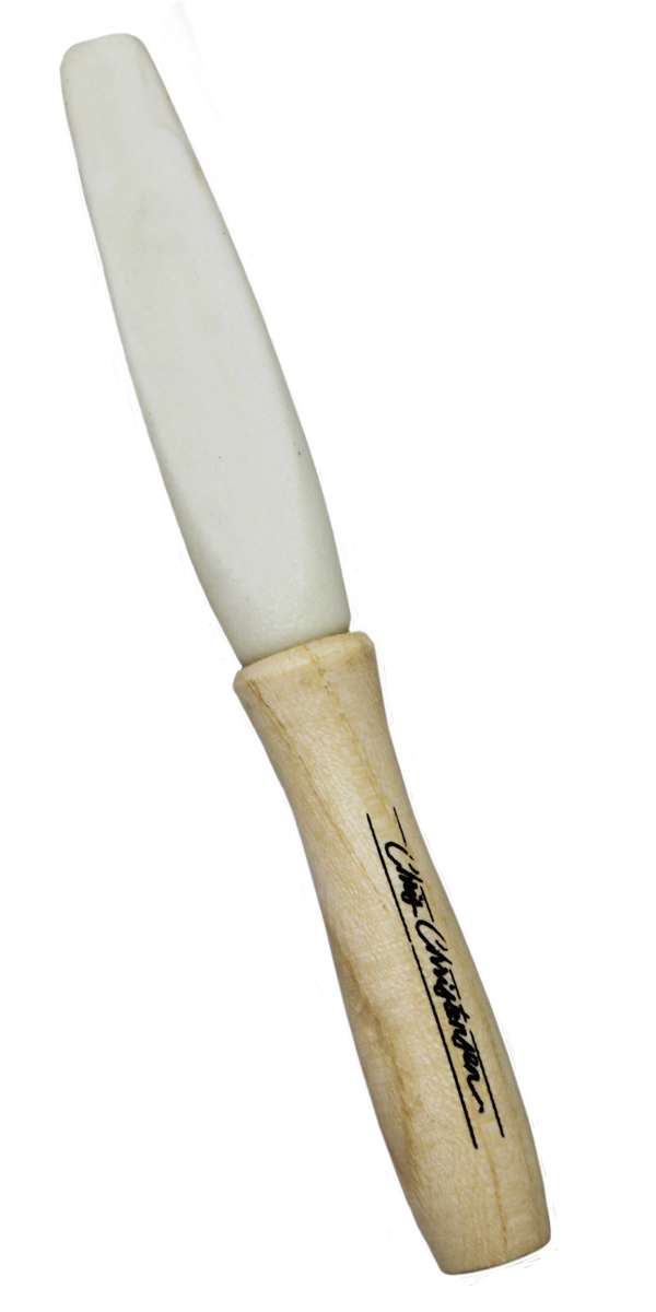 Камень для стриппинга с удобной деревянной ручкой Round Wood Scultping Stone Stick 
